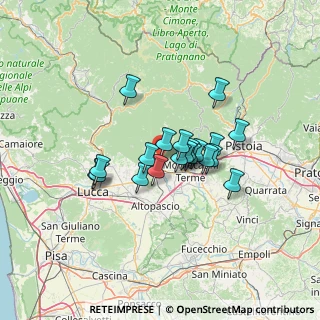 Mappa Via del Giuggiolo, 51017 Pescia PT, Italia (9.8445)