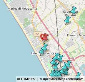 Mappa Via Luigi Einaudi, 55041 Camaiore LU, Italia (3.07579)