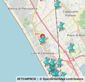 Mappa Via Luigi Einaudi, 55041 Camaiore LU, Italia (2.9)