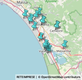 Mappa Via Luigi Einaudi, 55041 Camaiore LU, Italia (6.34375)