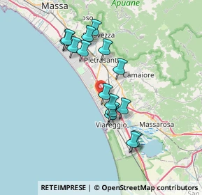 Mappa Via Luigi Einaudi, 55041 Camaiore LU, Italia (6.48133)
