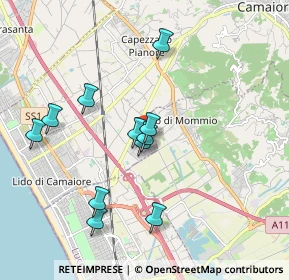 Mappa Via dei Carpentieri, 55041 Viareggio LU, Italia (1.77636)