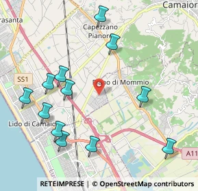 Mappa Via dei Carpentieri, 55041 Viareggio LU, Italia (2.4)