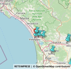 Mappa Via dei Carpentieri, 55041 Viareggio LU, Italia (30.97533)