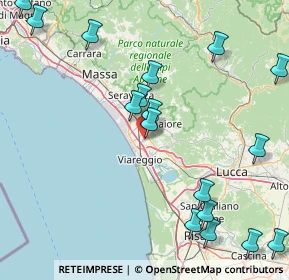 Mappa Via dei Carpentieri, 55041 Viareggio LU, Italia (21.51529)