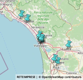 Mappa Via dei Carpentieri, 55041 Viareggio LU, Italia (11.20273)