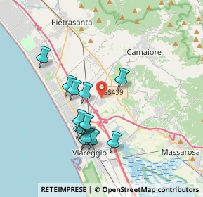 Mappa Via dei Carpentieri, 55041 Viareggio LU, Italia (3.41077)