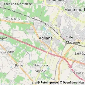Mappa Agliana