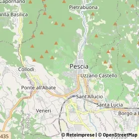 Mappa Pescia