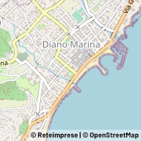 Mapa Diano Marina