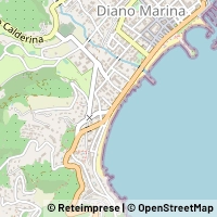 Kaart Diano Marina