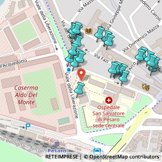 Mappa Piazzale Carlo Cinelli, 61121 Pesaro PU, Italia (0.11481)