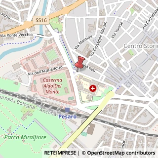 Mappa Piazzale Carlo Cinelli, 1, 61121 Pesaro, Pesaro e Urbino (Marche)