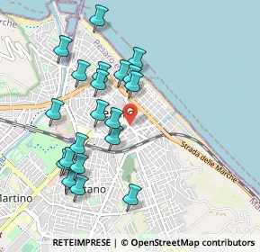 Mappa Viale Enrico Cialdini, 61121 Pesaro PU, Italia (0.9665)