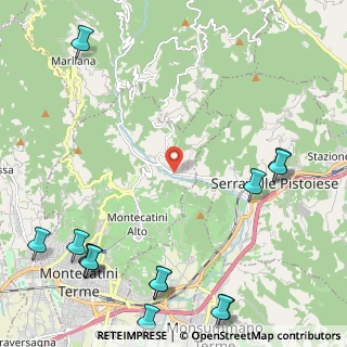 Mappa Via della Nievole, 51016 Montecatini Terme PT, Italia (3.43571)