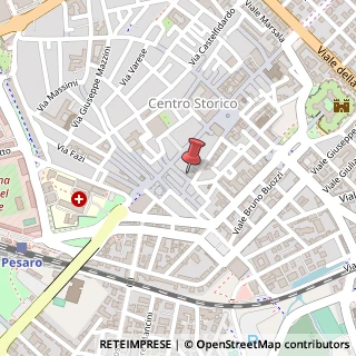 Mappa Via Abbati, 23, 61121 Pesaro, Pesaro e Urbino (Marche)