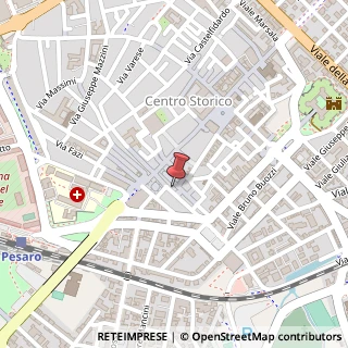 Mappa Via Carlo Cattaneo, 31, 61121 Pesaro, Pesaro e Urbino (Marche)