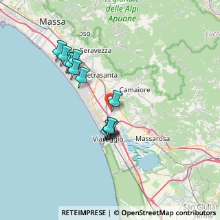 Mappa Via Bucine, 55041 Camaiore LU, Italia (6.71308)