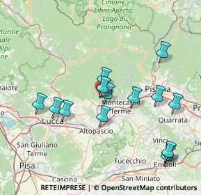 Mappa Via Dionisio Anzilotti, 51017 Pescia PT, Italia (15.3)