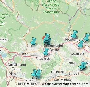 Mappa Via Antonio Nieri, 51017 Pescia PT, Italia (16.5275)