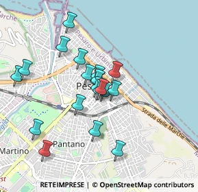 Mappa Piazzale Giacomo Matteotti, 61121 Pesaro PU, Italia (0.735)