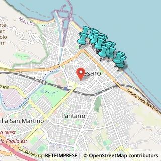 Mappa Piazza Lazzarini, 61121 Pesaro PU, Italia (0.948)