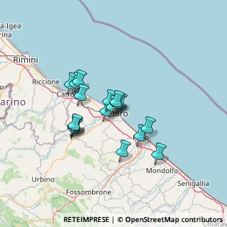 Mappa Via Gian Battista, 61121 Pesaro PU, Italia (10.27556)