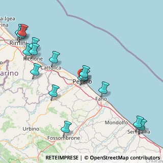 Mappa Via Gian Battista, 61121 Pesaro PU, Italia (20.46625)