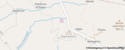 Mappa Bagno di Romagna