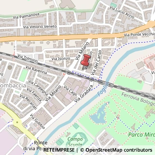 Mappa Via Fossombrone, 8, 61121 Pesaro, Pesaro e Urbino (Marche)