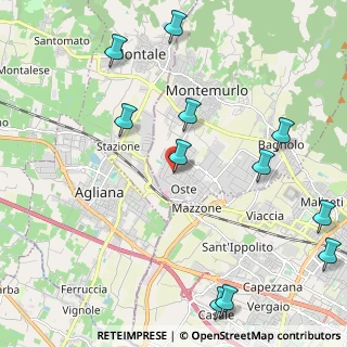 Mappa Via Silvio Pellico, 59013 Montemurlo PO, Italia (2.74727)