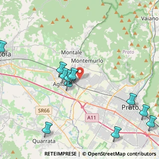Mappa Via Silvio Pellico, 59013 Montemurlo PO, Italia (4.92833)