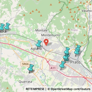 Mappa Via Silvio Pellico, 59013 Montemurlo PO, Italia (5.69636)