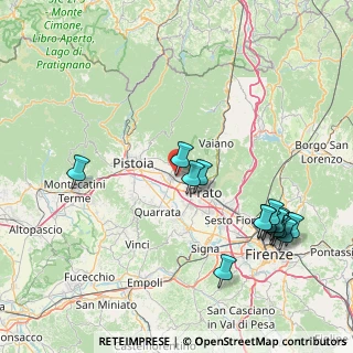 Mappa Via Silvio Pellico, 59013 Montemurlo PO, Italia (18.93333)
