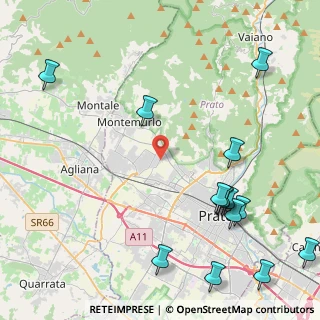 Mappa Via Masaccio, 59013 Montemurlo PO, Italia (5.87214)