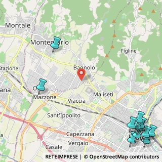 Mappa Via Masaccio, 59013 Montemurlo PO, Italia (4.04167)