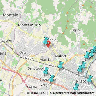Mappa Via Masaccio, 59013 Montemurlo PO, Italia (3.42091)