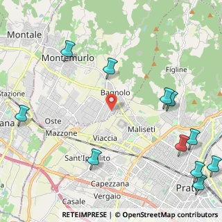Mappa Via Masaccio, 59013 Montemurlo PO, Italia (3.18818)