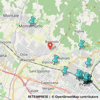 Mappa Via Masaccio, 59013 Montemurlo PO, Italia (3.64063)
