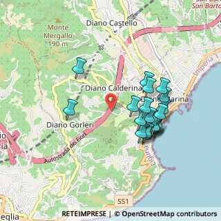 Mappa A10 Genova - Ventimiglia, 18013 Diano Marina IM, Italia (0.873)