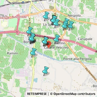 Mappa Via dell'Ombrone Vecchio, 51100 Pistoia PT, Italia (0.8755)