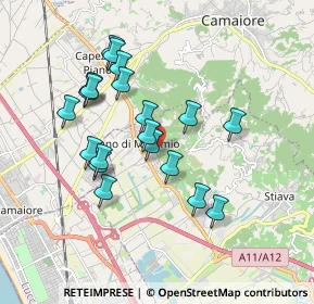 Mappa Via delle Fonti, 55054 Massarosa LU, Italia (1.693)