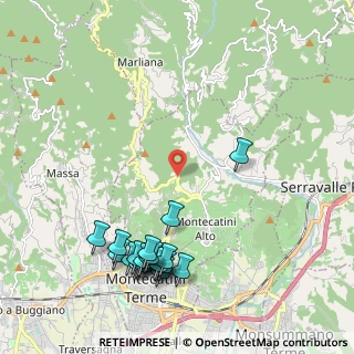 Mappa Via Mammianese, 51016 Montecatini Terme PT, Italia (2.578)