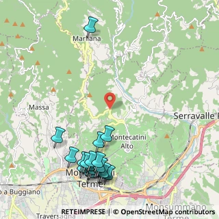 Mappa Via Mammianese, 51016 Montecatini Terme PT, Italia (2.785)
