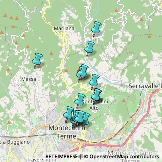 Mappa Via Mammianese, 51016 Montecatini Terme PT, Italia (1.876)
