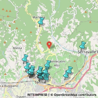 Mappa Via Mammianese, 51016 Montecatini Terme PT, Italia (2.8255)