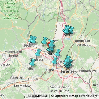 Mappa Via Marcello Malpighi, 59100 Prato PO, Italia (12.0715)