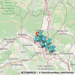 Mappa Via Marcello Malpighi, 59100 Prato PO, Italia (9.98727)