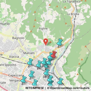 Mappa Via Marcello Malpighi, 59100 Prato PO, Italia (2.92867)