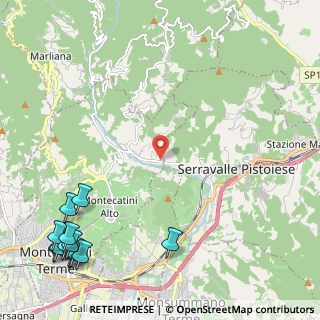 Mappa SP 40, 51016 Montecatini Terme PT, Italia (3.65769)